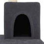 Cat scratching post with dark gray sisal posts 123 cm by vidaXL, Cat furniture - Ref: Foro24-171785, Price: 48,76 €, Discount: %
