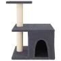 Cat scratching post with dark gray sisal posts 48 cm by vidaXL, Cat furniture - Ref: Foro24-171788, Price: 26,43 €, Discount: %