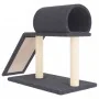 Cat scratching post with tunnel and dark gray ladder 55.5 cm by vidaXL, Cat furniture - Ref: Foro24-171791, Price: 40,49 €, D...