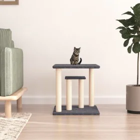 Cat scratching posts with platforms dark gray 50 cm by vidaXL, Cat furniture - Ref: Foro24-172045, Price: 38,80 €, Discount: %