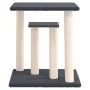 Cat scratching posts with platforms dark gray 50 cm by vidaXL, Cat furniture - Ref: Foro24-172045, Price: 38,80 €, Discount: %