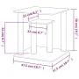 Katzenkratzbäume mit Plattformen dunkelgrau 50 cm von vidaXL, Katzenmöbel - Ref: Foro24-172045, Preis: 38,71 €, Rabatt: %