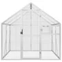 Vogelkäfig aus silbernem Aluminium, 1,79x2x1,85 m. von vidaXL, Füße und Vogelkäfige - Ref: Foro24-3155795, Preis: 370,72 €, R...
