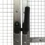 Vogelkäfig aus silbernem Aluminium, 1,79x2x1,85 m. von vidaXL, Füße und Vogelkäfige - Ref: Foro24-3155795, Preis: 370,72 €, R...