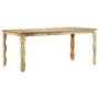 Recycled solid wood dining table 180x90x76 cm by vidaXL, Kitchen and dining tables - Ref: Foro24-286491, Price: 309,84 €, Dis...