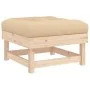 5-piece garden furniture set and solid wood cushions by vidaXL, Garden sets - Ref: Foro24-3185787, Price: 365,08 €, Discount: %