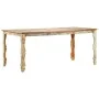Recycled solid wood dining table 180x90x76 cm by vidaXL, Kitchen and dining tables - Ref: Foro24-286491, Price: 309,84 €, Dis...