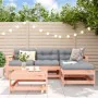 5-teiliges Gartenmöbel-Set mit Kissen aus Douglasienholz von vidaXL, Gartensets - Ref: Foro24-3185799, Preis: 432,15 €, Rabat...