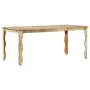 Recycled solid wood dining table 180x90x76 cm by vidaXL, Kitchen and dining tables - Ref: Foro24-286491, Price: 309,84 €, Dis...