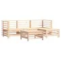 5-teiliges Gartenmöbel-Set und Massivholzkissen von vidaXL, Gartensets - Ref: Foro24-3185801, Preis: 406,06 €, Rabatt: %