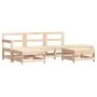 6-piece garden furniture set and solid wood cushions by vidaXL, Garden sets - Ref: Foro24-3185906, Price: 419,94 €, Discount: %