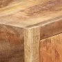 Golden recycled solid wood console table 90x30x75 cm by vidaXL, Sideboards - Ref: Foro24-286511, Price: 181,52 €, Discount: %