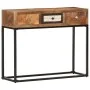 Goldener Konsolentisch aus recyceltem Massivholz, 90 x 30 x 75 cm von vidaXL, Sideboards - Ref: Foro24-286511, Preis: 181,86 ...