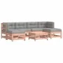 7-piece garden furniture set with Douglas fir wood cushions by vidaXL, Garden sets - Ref: Foro24-3185932, Price: 613,40 €, Di...