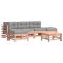 6-piece garden furniture set with Douglas fir wood cushions by vidaXL, Garden sets - Ref: Foro24-3185918, Price: 478,30 €, Di...