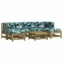 7-teiliges Gartenmöbel-Set mit Kissen aus imprägniertem Kiefernholz von vidaXL, Gartensets - Ref: Foro24-3185933, Preis: 627,...