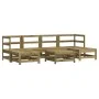 7-teiliges Gartenmöbel-Set mit Kissen aus imprägniertem Kiefernholz von vidaXL, Gartensets - Ref: Foro24-3185933, Preis: 627,...