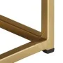 Solid black and gold mango wood coffee table 90x50x35cm by vidaXL, Coffee table - Ref: Foro24-286515, Price: 265,89 €, Discou...