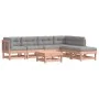 7-teiliges Gartenmöbel-Set mit Kissen aus Douglasienholz von vidaXL, Gartensets - Ref: Foro24-3185960, Preis: 534,76 €, Rabat...
