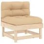 Juego de muebles de jardín 6 piezas y cojines madera maciza de vidaXL, Conjuntos de jardín - Ref: Foro24-3185983, Precio: 504...