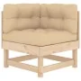 Juego de muebles de jardín 6 piezas y cojines madera maciza de vidaXL, Conjuntos de jardín - Ref: Foro24-3185983, Precio: 504...