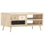 Solid mango wood coffee table 90x45x40cm by vidaXL, Coffee table - Ref: Foro24-286523, Price: 196,99 €, Discount: %