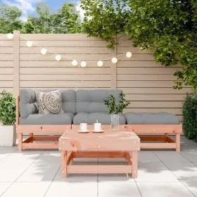 4-piece garden furniture set with Douglas fir wood cushions by vidaXL, Garden sets - Ref: Foro24-3186016, Price: 316,39 €, Di...