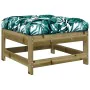 4-piece garden furniture set with impregnated pine wood cushions by vidaXL, Garden sets - Ref: Foro24-3186024, Price: 290,61 ...