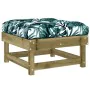 5-piece garden furniture set with impregnated pine wood cushions by vidaXL, Garden sets - Ref: Foro24-3186045, Price: 404,41 ...