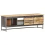 Solid mango wood TV cabinet 120x30x40 cm by vidaXL, TV Furniture - Ref: Foro24-286533, Price: 267,64 €, Discount: %