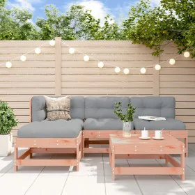 5-teiliges Gartenmöbel-Set mit Kissen aus Douglasienholz von vidaXL, Gartensets - Ref: Foro24-3186051, Preis: 413,47 €, Rabat...