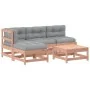 5-teiliges Gartenmöbel-Set mit Kissen aus Douglasienholz von vidaXL, Gartensets - Ref: Foro24-3186051, Preis: 413,52 €, Rabat...