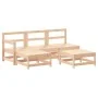 5-teiliges Gartenmöbel-Set und Massivholzkissen von vidaXL, Gartensets - Ref: Foro24-3186060, Preis: 344,86 €, Rabatt: %