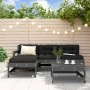5-piece garden furniture set and gray solid wood cushions by vidaXL, Garden sets - Ref: Foro24-3186055, Price: 439,53 €, Disc...