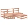 Juego de muebles jardín 5 pzas y cojines madera abeto Douglas de vidaXL, Conjuntos de jardín - Ref: Foro24-3186065, Precio: 3...