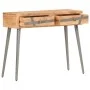 Solid acacia wood console table 90x30x75 cm by vidaXL, Side tables - Ref: Foro24-286549, Price: 116,63 €, Discount: %