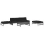 5-piece garden furniture set and gray solid wood cushions by vidaXL, Garden sets - Ref: Foro24-3186118, Price: 970,76 €, Disc...