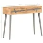 Solid acacia wood console table 90x30x75 cm by vidaXL, Side tables - Ref: Foro24-286549, Price: 116,63 €, Discount: %