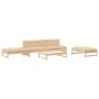 5-piece garden furniture set and solid wood cushions by vidaXL, Garden sets - Ref: Foro24-3186116, Price: 704,73 €, Discount: %