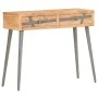 Solid acacia wood console table 90x30x75 cm by vidaXL, Side tables - Ref: Foro24-286549, Price: 116,63 €, Discount: %
