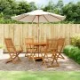 Garten-Essgruppe 5-teilig aus massivem Akazienholz von vidaXL, Gartensets - Ref: Foro24-3203353, Preis: 318,18 €, Rabatt: %