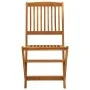 Juego de comedor de jardín 5 piezas madera maciza de acacia de vidaXL, Conjuntos de jardín - Ref: Foro24-3203353, Precio: 318...