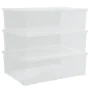 Cajas de almacenaje apilables 3 uds plástico 25 L de vidaXL, Cestas para almacenaje - Ref: Foro24-154988, Precio: 57,70 €, De...