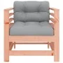 Garden armchairs and cushions 2 pcs solid wood Douglas fir by vidaXL, Modular outdoor sofas - Ref: Foro24-825679, Price: 163,...