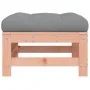 Gartenhocker mit Kissen aus massivem Douglasienholz von vidaXL, Modulare Sofas für den Außenbereich - Ref: Foro24-825672, Pre...