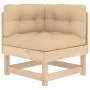 7-piece garden furniture set and solid wood cushions by vidaXL, Garden sets - Ref: Foro24-3185920, Price: 511,88 €, Discount: %