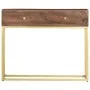 Massivholz Mango Konsolentisch 90x30x75 cm von vidaXL, Seitentische - Ref: Foro24-286555, Preis: 198,16 €, Rabatt: %