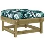 5-piece garden furniture set with impregnated pine wood cushions by vidaXL, Garden sets - Ref: Foro24-3185793, Price: 419,23 ...