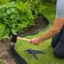 Nature Black garden border 0.15x10 m by Nature, Garden edging and edging - Ref: Foro24-423493, Price: 45,19 €, Discount: %