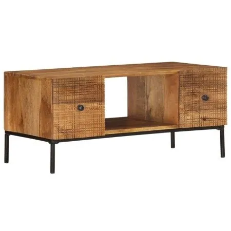 Solid mango wood coffee table 90x45x40cm by vidaXL, Coffee table - Ref: Foro24-286559, Price: 170,10 €, Discount: %